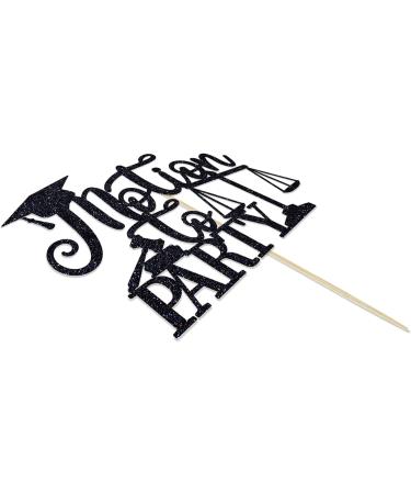 Motion to Party Cake Topper Future Lawyer Law School Graduation Cake Decorations Class of 2023 Grad Party Decorations Black Glitter - Buy Online on GoSupps.com