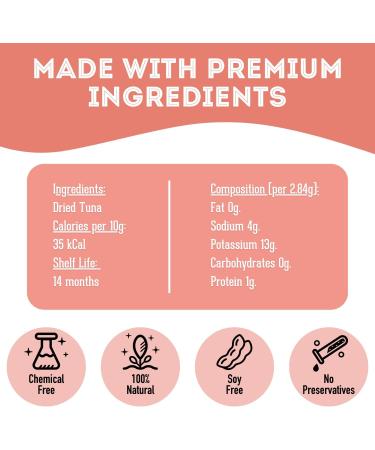 The Granville Island Pet Treatery|Freeze Dried Tuna Flakes Treat for Dogs & Cats Freeze-Dried Bites Raw Single Ingredient Flash Frozen to Maintain Nurtients Vitamins and Healthy Oils 60g Tuna 60 g (Pack of 1) - Buy Online on GoSupps.com