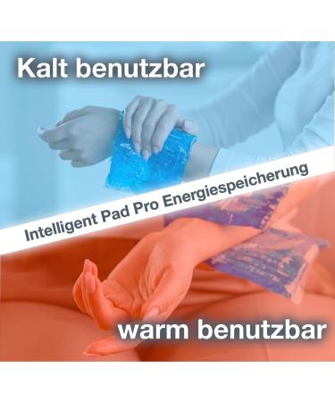 9x Premium Cooling Pads - Cold Gel Packs for Pain Relief Fever & Wisdom Tooth - 16x16 cm Cooling Cushions for Adults & Children - Buy Online on GoSupps.com