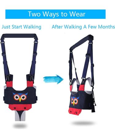 IULONEE Baby Walking Harness - Adjustable Toddler Learning Assistant in Blue - Buy Online on GoSupps.com