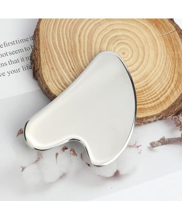 Buy Gua Sha Stainless Steel Massage Tool - Facial & Neck Care for Beauty Relaxation & Muscle Relief | International Shipping Available - Buy Online on GoSupps.com