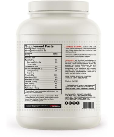 100% Whey Isolate Chocolate - 2 lb (909g) - 28 Servings - Premium Protein Powder for Muscle Growth & Recovery - International Shipping Available - Buy Online on GoSupps.com