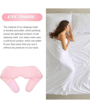 ARTIBETTER 1pc Silk Sleep Mask - 3D Blackout Eye Shade for Men & Women | Light-Blocking Travel Eye Mask - Buy Online on GoSupps.com