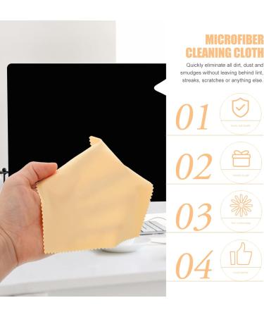 100 Pack Microfiber Cleaning Cloths - Lint-Free Glasses & Screen Cleaner for Lenses Eyeglasses Cameras & More - International Shipping Available - Buy Online on GoSupps.com