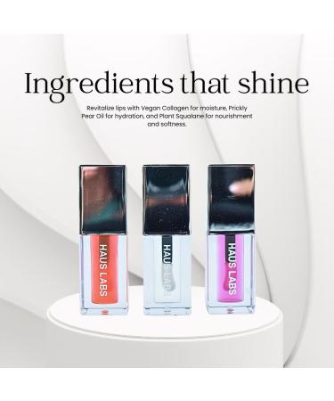 HAUS LABS Mini PhD Lip Oil Trio Set by Lady Gaga - Buy Internationally | Premium Lip Care - Buy Online on GoSupps.com
