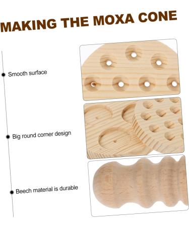 Beaupretty Moxa Gel Household Appliances Set | DIY Moxibustion Shapes Tools | Premium Wormwood Mold for Soothing Wellness - Buy Online on GoSupps.com