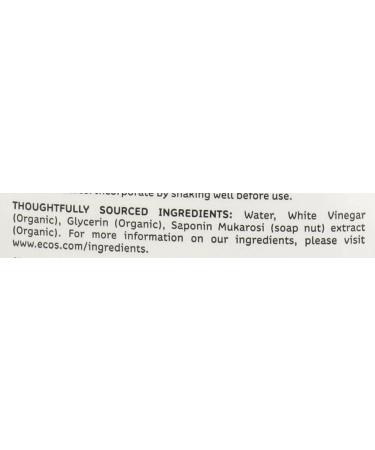 ECOS Organic Wash for Fruits & Veggies - 22 Fl Oz | Natural Cleaner - Buy Online on GoSupps.com