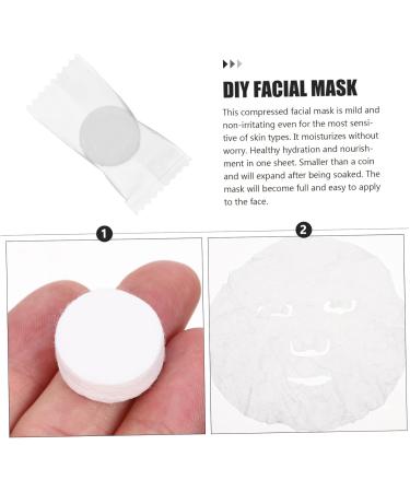 400 Pieces Compressed Towel Cleaning Wipes Makeup Wipes Disposable Compressed Face Paper Disposable Paper Compression Face Sheet Tool - Buy Online on GoSupps.com