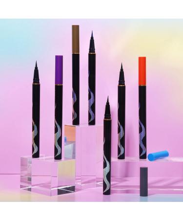 Eyeliner | Sparkly Eyeliner Shade Eye Liner Highly Pigmented Long-Lasting Waterproof and Anti-Smudge Ultra-Fine Tip Pettis - Buy Online on GoSupps.com