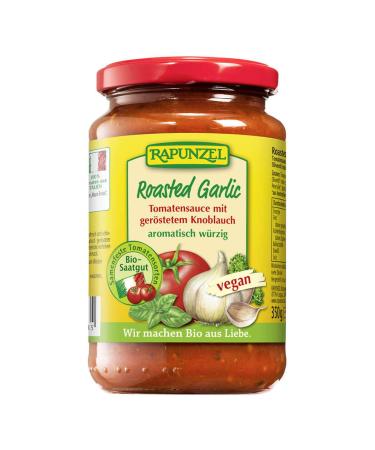 Rapunzel Naturkost Rapunzel Roasted Garlic Pack of 6 Tomato Sauces 0.33 l