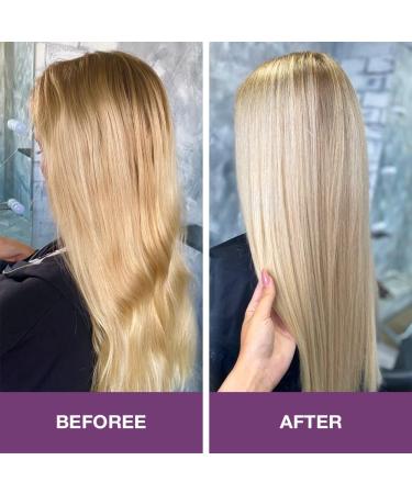 Karseell Purple shampoo 500 ml violet shampoo for blonde bleached and gray hair neutralizes yellow tint repairs hair damage - Buy Online on GoSupps.com