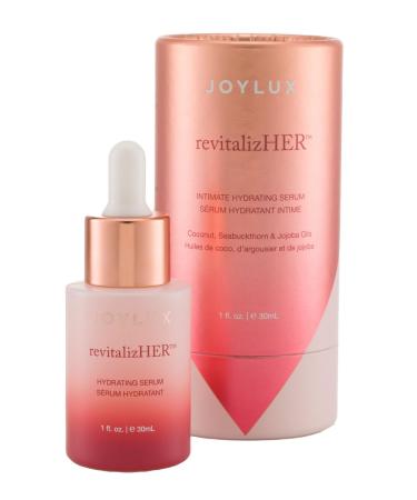 revitalizHER Hydrating Serum for Intimate Tissue Rich in Antioxidants & Essential Oils Formulated with Clean Ingredients For Feminine Dryness pH-Balanced Formula (30mL)