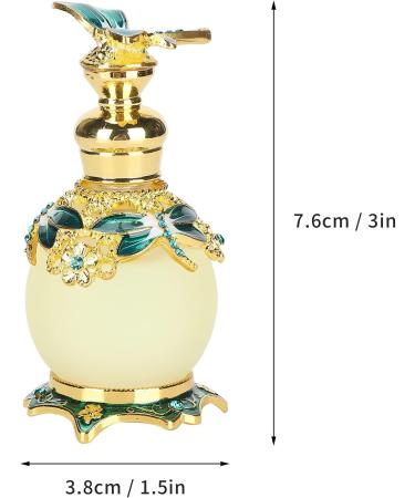 Arabian Perfumes 15ml Muslim Eau de Parfum Toilette for Female Halal Dubai Retro Concentrated Long Lasting Perfume Essential Oil Womens Fragrances Persistent Smell Travel Accessory Green Dragonfly - Buy Online on GoSupps.com