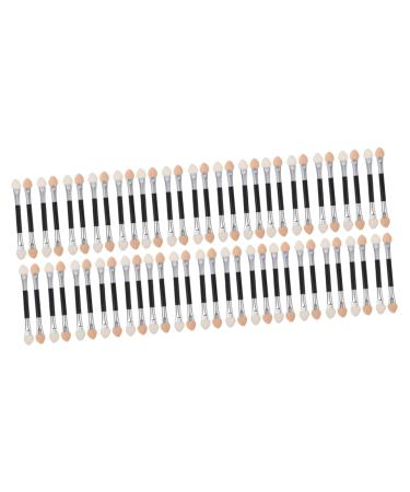 Balacoo 60 Pcs Latex Eye Shadow Stick Foam Sponge Eyeshadow Brush Makeup Brush H3210 Pointy Sponge Brush 7.5cmx3pcs Assorted Colorx3pcs