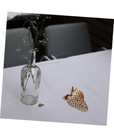 Warmhm 3pcs Brass Strawberry Home Decor Statue Strawberry Decor Brass Adornment Strawberry Ornament Brass Fruit Ornament Small Desktop Decor Brass Figurine Brass Decor Ornaments Delicate Goldenx3pcs 4.50X3.50X3.50CMx3pcs - Buy Online on GoSupps.com