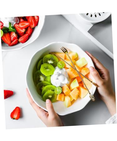 Milisten 1pc Polar Bear Fruit Bowl Large Ceramic Bowl Soup Bowls Large Kitchen Storage Ceramic Fruit Bowl Ceramic Serving Bowl Storage Bowl White Dessert Cereal Bowl Ceramics 3D - Buy Online on GoSupps.com