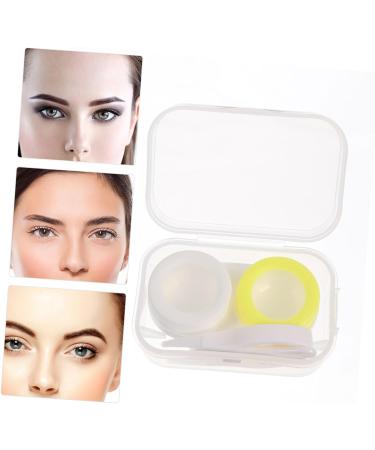 4-Piece Contact Lens Travel Case Set - Applicator Container & Tweezers for Lenses | Perfect for Travel - Buy Online on GoSupps.com