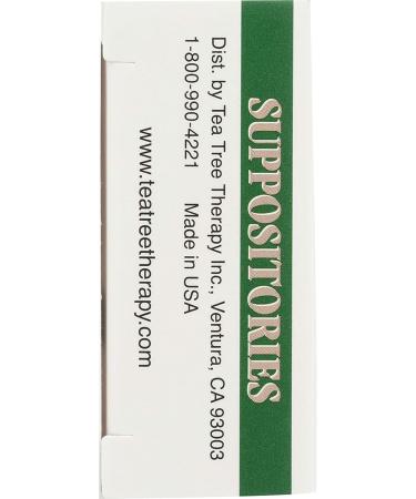 Tea Tree Therapy Suppository - 18 Count - Pack of 3 - Buy Online on GoSupps.com