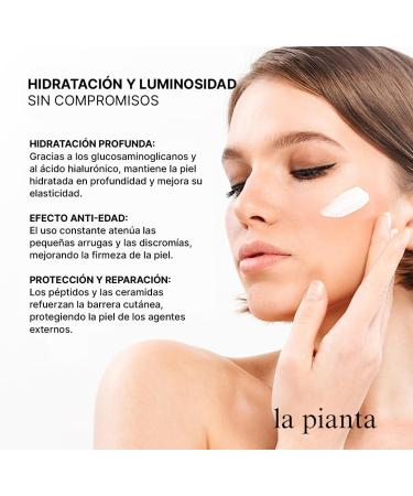  la pianta High Power Moisturizing Repair Face Cream 50ml | 100% Korean Cosmetics with 100% Natural Ingredients | Anti-Wrinkle and Anti-Aging Cream Dermatologically Tested | - Buy Online on GoSupps.com