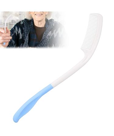 Long Handle Comb for Elderly | Curved Blue & White Handles | Living Aids for Enhanced Comfort - Buy Online on GoSupps.com
