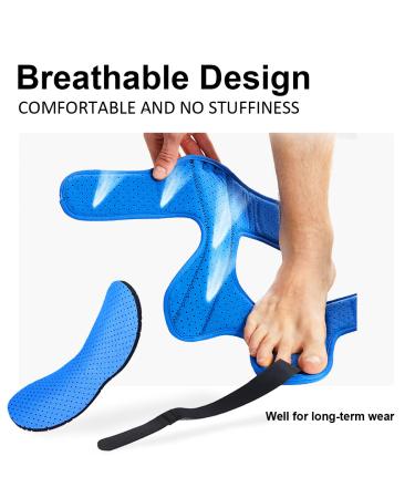 Plantar Fasciitis Night Splint - Adjustable Brace with Arch Support for Relief & Comfort | Orthotic Solution for Achilles Tendonitis & Drop Foot - Buy Online on GoSupps.com