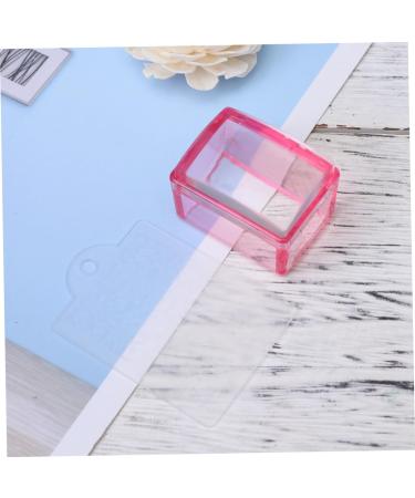 FRCOLOR Nail Art Kit Nail Kits Nail Polish Stamper Nail Art Stamping Stamper Nail Stamper Nail Art Stamp Kit Red 2 Piece Set Manicure - Buy Online on GoSupps.com