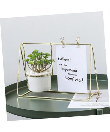 Milisten Ornament Wedding Centerpieces for Tables Greeting with Holder Decorations Office Flowerpot Household - Buy Online on GoSupps.com