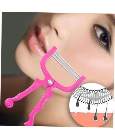 ERINGOGO Lot de 3 pilateurs Faciaux Ressort Indolores Portable pour Femmes et Hommes Outil D' pilation Visage Usage Quotidien Visage sans Produits Chimiques Couleur - Buy Online on GoSupps.com