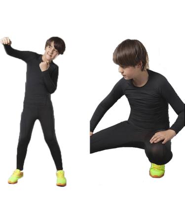 Echinodon Kids Compression Sports Underwear Set - Football Skiing Cycling Gear for Ages 134-140 - Buy Online on GoSupps.com