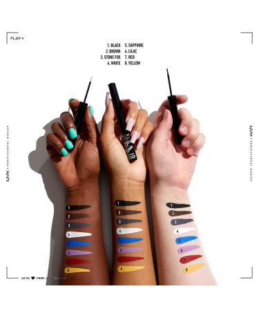 NYX Epic Wear Liquid Liner - Lilac Matte | Long-Lasting Waterproof Eyeliner - Buy Online on GoSupps.com