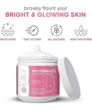 EXQST Skin Brightening Cream Intimate Area Skin Lightening Cream Whitening Cream for Underarms Dark Spot Remover Whitening Cream Lightening Whitening Cream - Buy Online on GoSupps.com