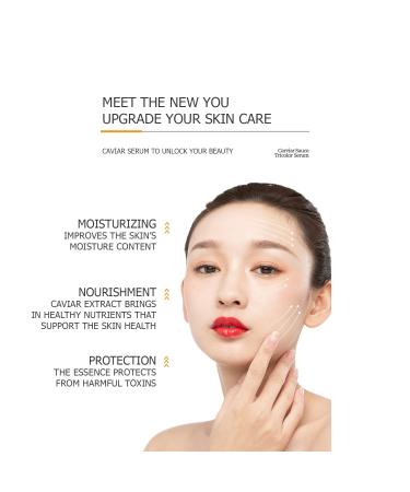 VENZEN Caviar Sauce Moisturizing Tricolor Serum - Nourishing Protection for Delicate Skin | 30g / 1.01fl.oz - International Shipping - Buy Online on GoSupps.com