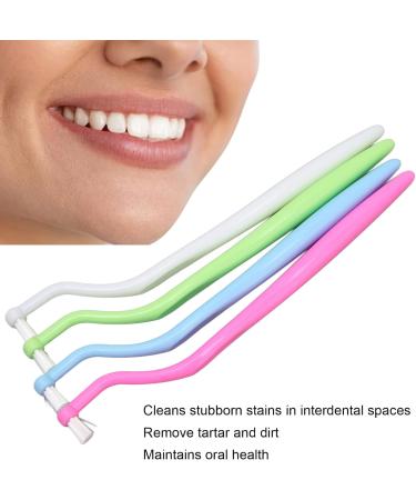 4-Piece Orthodontic Cleaning Brush Kit - Interdental & Toothbrush Set for Braces Care | Travel-Friendly Oral Hygiene Solution - Buy Online on GoSupps.com