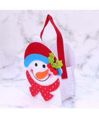 STOBAZA Winter Party Bag Candy Bags Ornament Handbags Santa Claus Candy Bag Christmas Candy Pouch Felt Child Cartoon - Buy Online on GoSupps.com