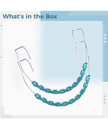 2 Pcs Colorful Fake Braces: Temporary Smile Tooth Decoration - Buy Online on GoSupps.com