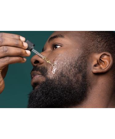 Buy Face for Him - 100% Organic Dry Beard Oil & Anti-Aging Treatment - 9 Oil Blend for Men - 1 oz. Best for Dry Itchy Beards & Pre-Shave Care - Buy Online on GoSupps.com