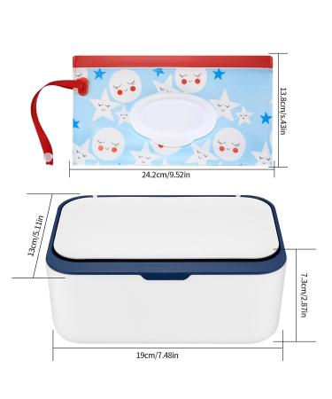 Buy 2-Piece Wet Wipes Box Set - Baby Wet Toilet Paper & Towel Napkin Box - Ideal for Children - Includes 2 Donor Bags - Buy Online on GoSupps.com