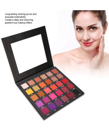 ANKROYU 30 Colors Waterproof Eyeshadow Makeup Palette Cosmetic Tool Eyeshadow Pallet Eyeshadow Palette Pearlescent Pigmented Cosmetics - Buy Online on GoSupps.com