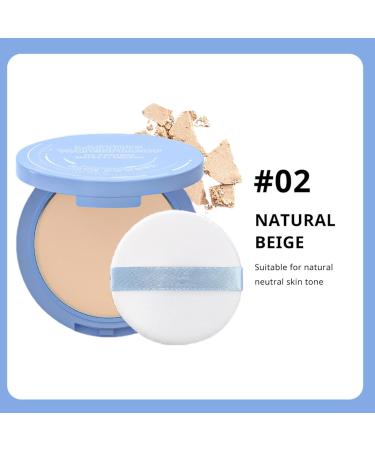 Oil Control Pressed Powder Matte Smooth Setting Powder Waterproof Long-lasting Oil-control Nude Makeup Powder Foundation Base Cosmetics Long Lasting For Setting - Buy Online on GoSupps.com