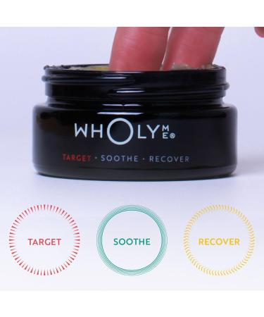 WholyMe Relief Bundle: Bath Soak with Arnica, Essential Oil Candle & Muscle Relief Balm - Christmas Relaxation Gift Set - Buy Online on GoSupps.com