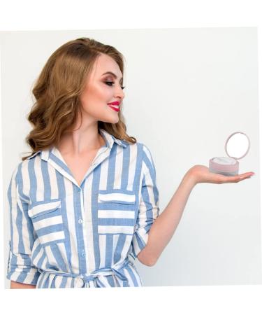 POPETPOP 1 Set Elastic Powder Box Round Makeup Organizer Portable Makeup Case Cosmetic Holder Travel Shell - Buy Online on GoSupps.com