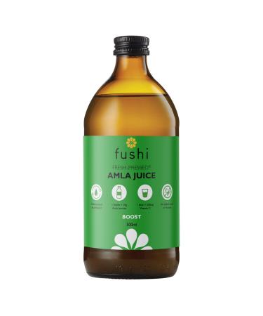 Fushi Amla Juice 500ml | Fresh-Pressed Wild Harvested Indian Gooseberry | Natural White | No Artificial sweeteners Flavours or Colours - Buy Online on GoSupps.com
