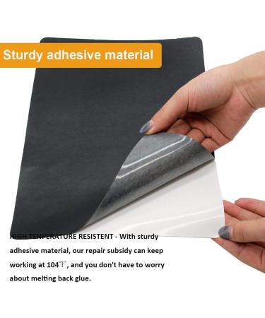 Sayopin Leather Repair Patch Kit - Self-Adhesive Tape for Furniture, Car Seats, Couches - 8x11 Inch, Black - 3 Pcs - Buy Online on GoSupps.com