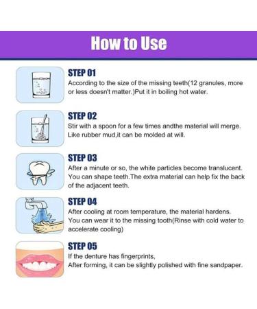 Tooth Repair Kits - Moldable Fake Teeth & Temporary Fix Beads | Dental Probe & Mirror Included - Buy Online on GoSupps.com