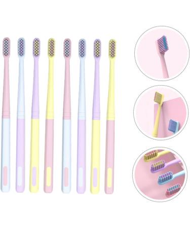 Mobestech Toothbrush Set - 8pcs Ice Cream Design Replacement Brushes for Kids | Durable Plastic Cleaning Tools - Buy Online on GoSupps.com