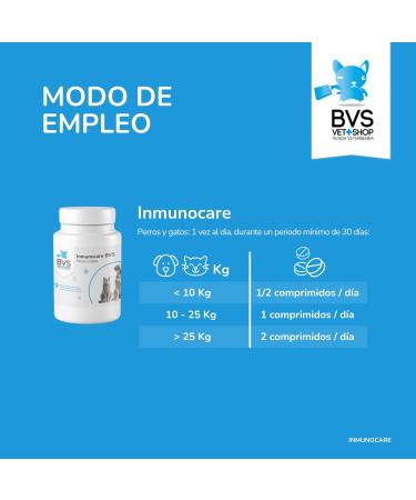 Barakaldo Vet Shop Immunocare BVS for dogs and cats 30 tablets - Buy Online on GoSupps.com