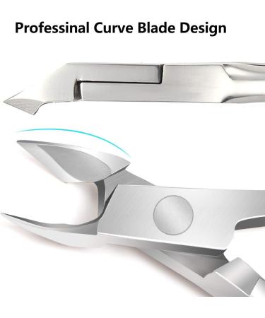 Cuticle Pusher Cuticle Cutter Remover Cuticle Trimmer Nipper Nail Clipper Sets Nail Care Kit Professional Stainless Steel Manicure Pedicure Tools Silver - Buy Online on GoSupps.com