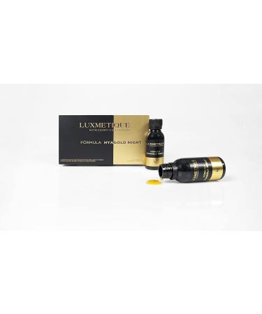 Luxmetique Formula Hyagold Night drinkfood cosmetics 15 ampoules - Buy Online on GoSupps.com