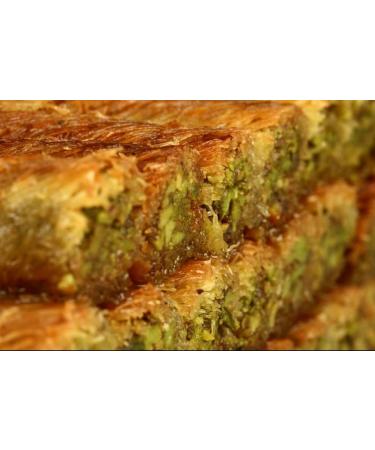 Gulluoglu Twisted Pistachio Kadaif 15 Pieces - 625gr (Pack of 1) daily fresh shipment from Istanbul/Turkey - Buy Online on GoSupps.com