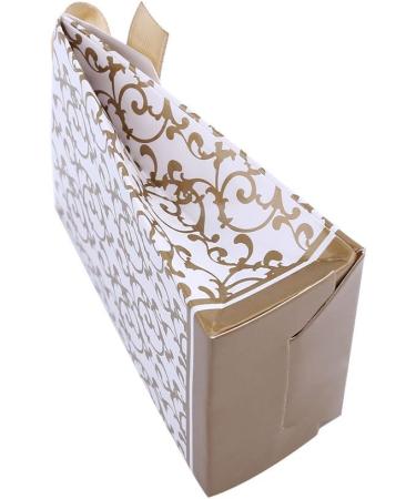 QANYEGN 10PCS Elegant Wedding Candy Bags 2 Colors Paper Bags with Ribbon Gift Bags for Party Favors and Gifts(Golden) - Buy Online on GoSupps.com